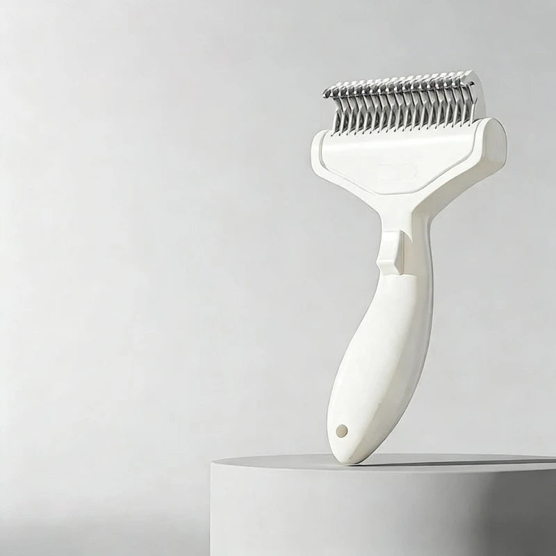 The New Sleek & Modern Deshedding Brush for Dogs & Cats