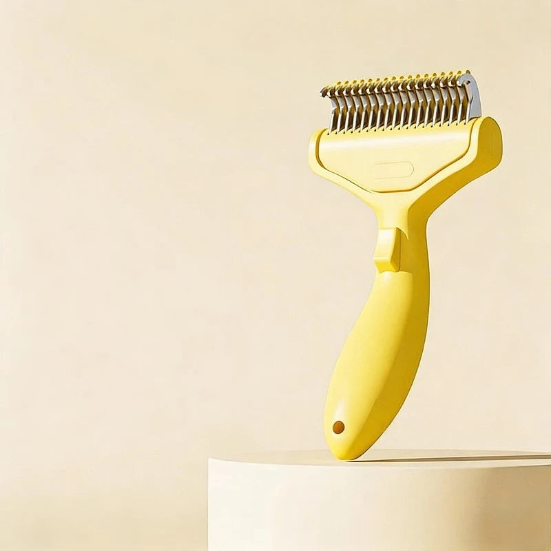 The New Sleek & Modern Deshedding Brush for Dogs & Cats