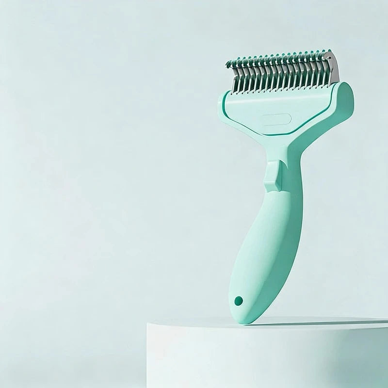 The New Sleek & Modern Deshedding Brush for Dogs & Cats
