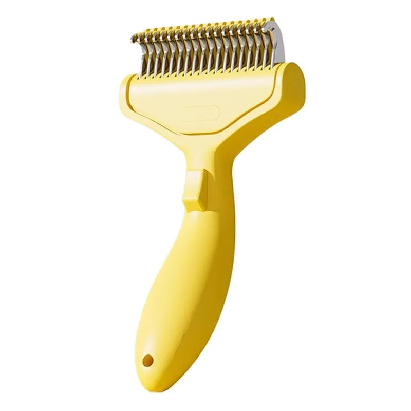 The New Sleek & Modern Deshedding Brush for Dogs & Cats