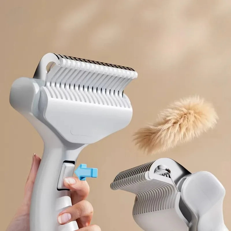 The New Sleek & Modern Deshedding Brush for Dogs & Cats